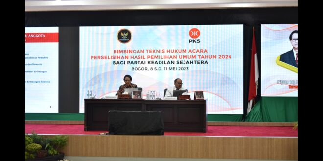 Hari Kedua Bimtek, Tim Hukum PKS Pelajari Mekanisme dan Tahapan Perselisihan Hasil Pemilu