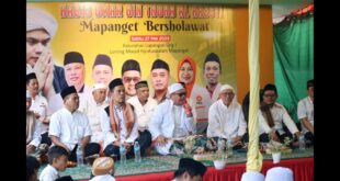 Milad PKS ke-21, PKS Kota Manado Gelar Mapanget Bershalawat