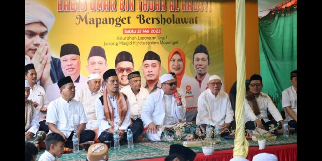 Milad PKS ke-21, PKS Kota Manado Gelar Mapanget Bershalawat