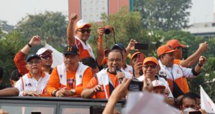 Tumpah Ruah, Masyarakat Kota Bekasi Sambut Anies Baswedan Usai Plt Wali Kota Batalkan Senam Bersama di Stadion Patriot – DPW PKS Jawa Barat