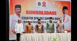 Hadapi Pemilu 2024 Presiden PKS Ahmad Syaikhu Bakar Semangat Kader DPW PKS Sumbar