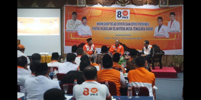 Sekjen PKS Aboe Bakar Alhabsyi Bekali Bacaleg PKS NTB Strategi Pemenangan Pemilu 2024