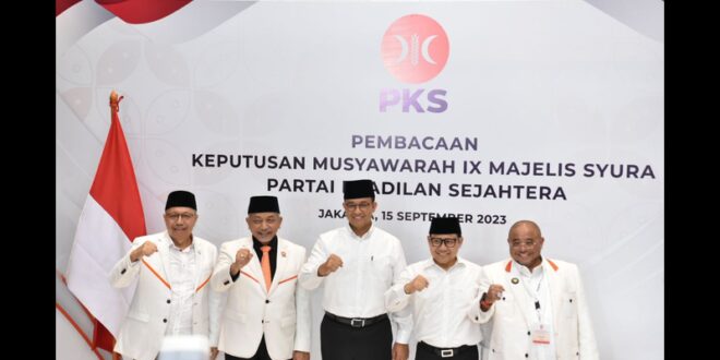 PKS Instruksikan Seluruh Kader Totalitas Menangkan Pasangan Anies-Muhaimin