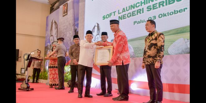 Gubernur Mahyeldi Terima Penghargaan Wapres atas Kinerja Membangun Daerah Tertinggal