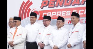 Berangkat dari DPP PKS, Anies-Muhaimin Ucapkan Terima Kasih dan Mohon Doa Restu