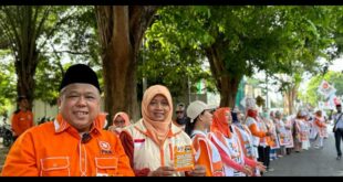 Gelar Flashmob Ratusan Titik, PKS Jatim Kampanye Gagasan Perjuangkan Pangan Murah, Kerja Gampang, Sehat Mudah