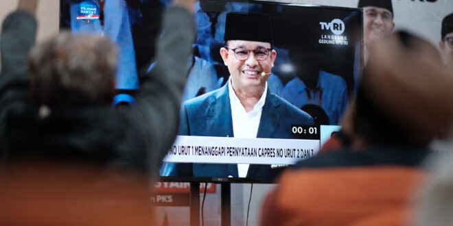 PKS Jatim Gelar Nobar Debat Capres, Kang Irwan: Gagasan Anies Merebut Simpati Publik