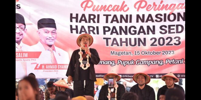 PKS: Janji Presiden Jokowi Menambah Subsidi Pupuk, 5 Tahun Anggaran Subsidi Pupuk Turun 10 Triliun