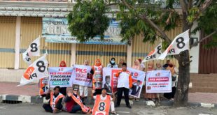 Serentak, PKS se-Jawa Timur Gelar Flashmob di 38 Kabupaten/Kota, Perjuangkan Gagasan dan Menangkan AMIN