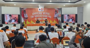 Gelar Konsolidasi Tim Tabulasi se Jatim, Ketua PKS Jawa Timur: Siap Siaga, Amankan Kemenangan