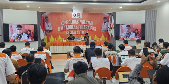 Gelar Konsolidasi Tim Tabulasi se Jatim, Ketua PKS Jawa Timur: Siap Siaga, Amankan Kemenangan