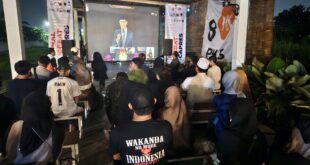 Ramai, Nobar Debat Capres Gema Keadilan Jatim Dihadiri Ratusan Milenial dan Gen Z