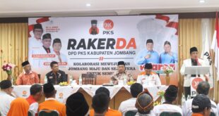 Rakerda PKS Jombang Dihadiri Bupati Terpilih Warsubi, Ketua PKS Jatim Beri 6 Pesan Ini