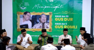 Hadiri Haul Gus Dur Bersama FJN, Ketua PKS Jatim: Spirit untuk Terus Berbuat Kebaikan 