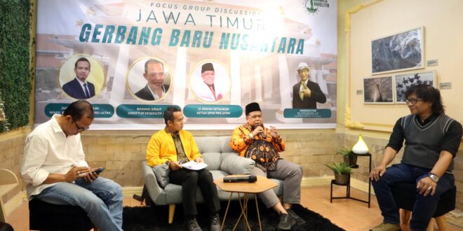 Hadiri FGD, Ketua DPW PKS Jatim: Kolaborasi Kunci Hadapi Tantangan dan Peluang Jawa Timur sebagai Gerbang Baru Nusantara